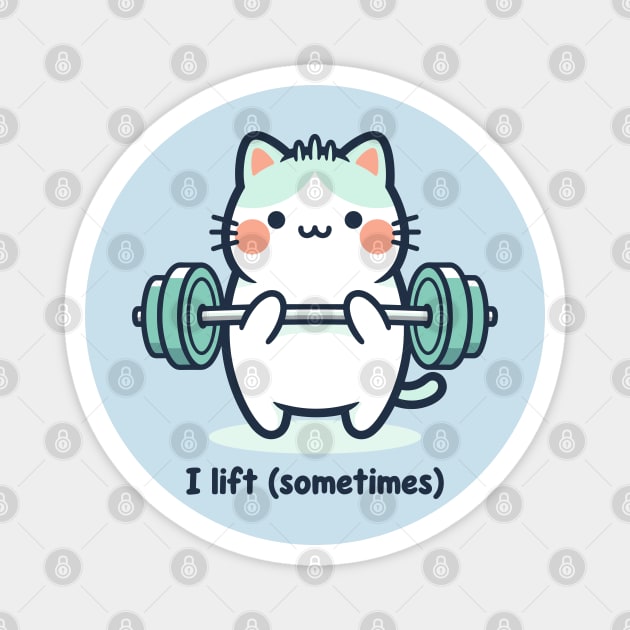 I Lift (Sometimes) Magnet by enrynz